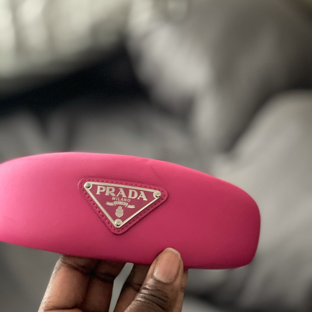 Pink Prada Headband